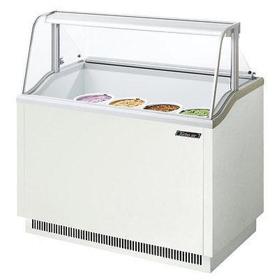 Turbo Air TIDC-47W-N White Ice Cream Dipping Cabinets