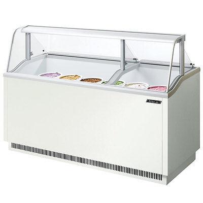 Turbo Air TIDC-70W-N White Ice Cream Dipping Cabinets