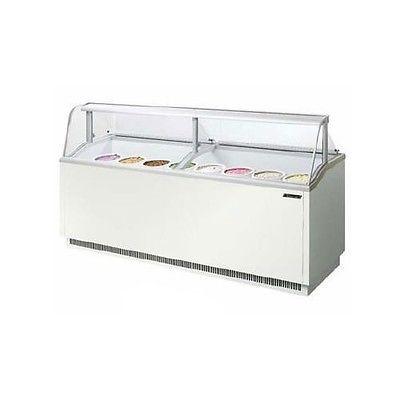 Turbo Air TIDC-91W-N White Ice Cream Dipping Cabinets