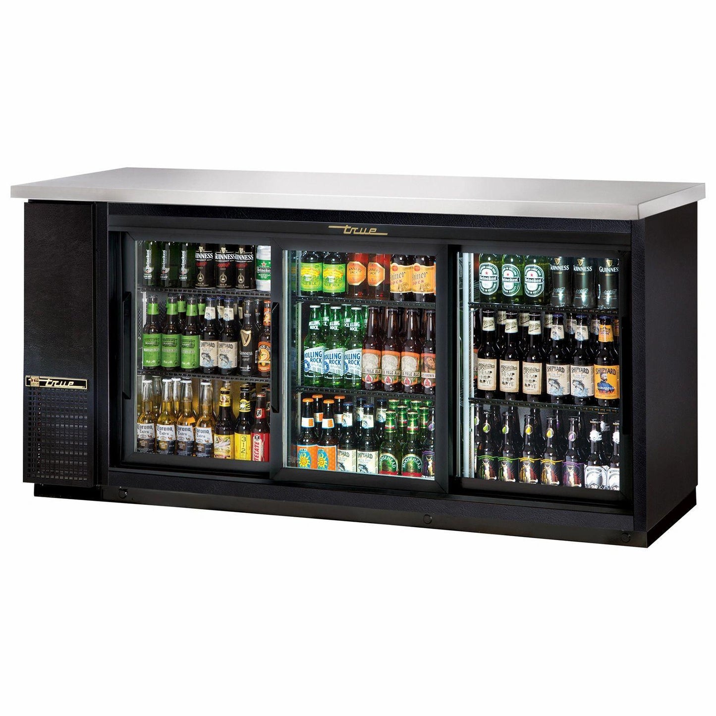 True TBB-24-72G-SD-HC-LD Back Bar Cabinet, Refrigerated