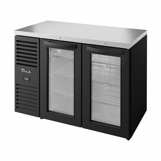 True TBR48-RISZ1-L-B-GG-1 Back Bar Cabinet, Refrigerated