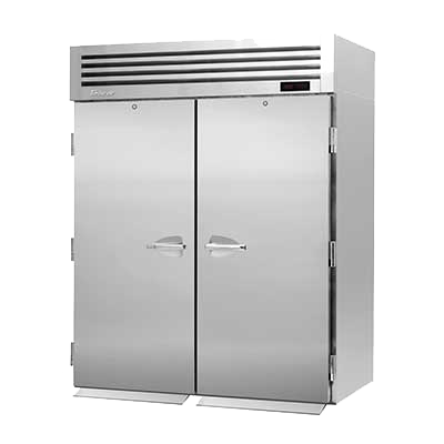 Turbo Air 66.88" Wide Two-Section Stainless Steel Roll-In Heated Cabinet