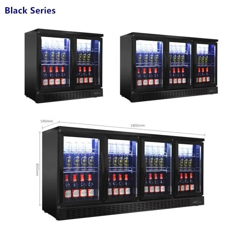 commercial 3 glass door desktop refrigerated beer display cabinet small bar refrigerator