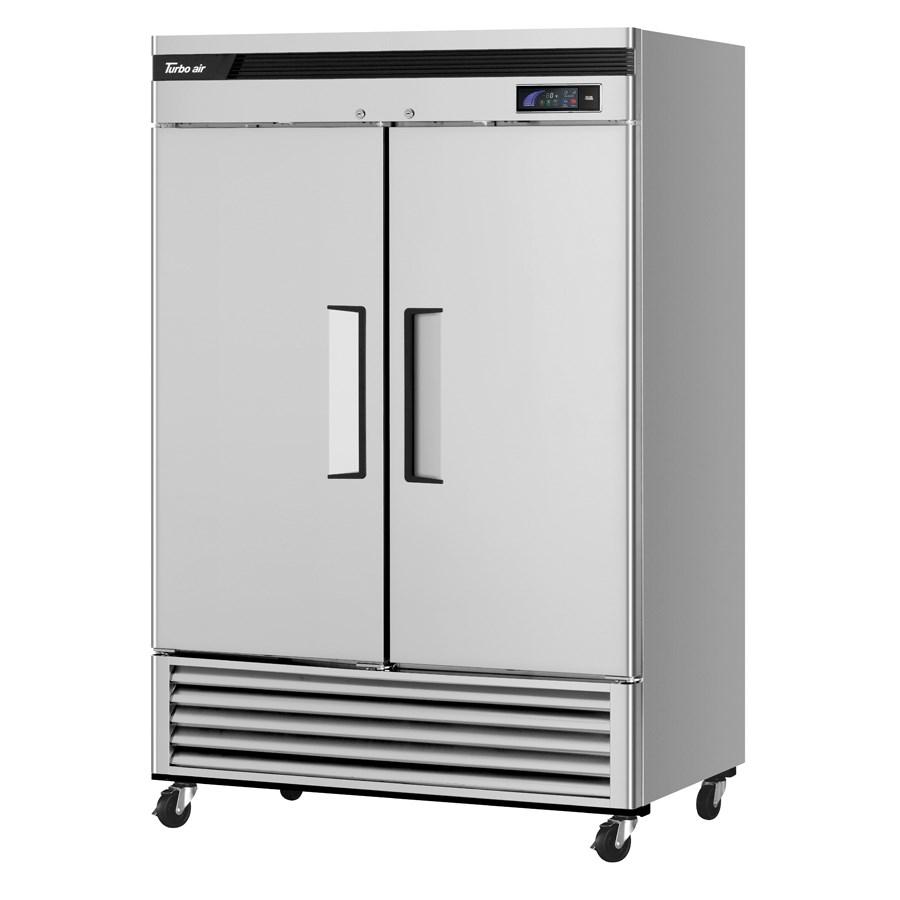 Turbo Air TSF-49SD-N Super Deluxe Freezer Reach-In 39.9 Cu. Ft. (2) Solid Hinged Doors