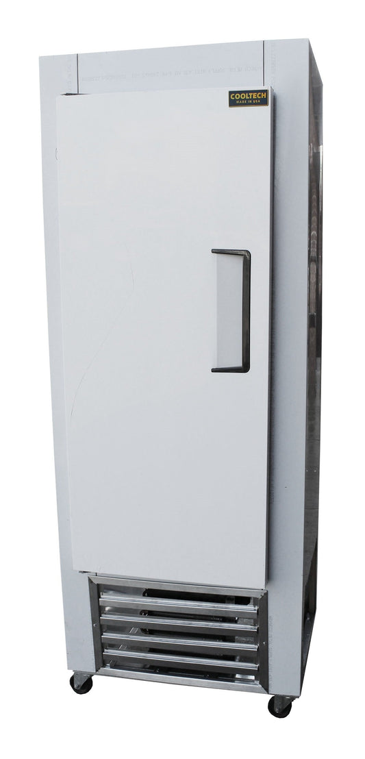 Cooltech Stainless Steel 1-Door Reach-In Upright Freezer 26"