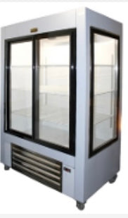 Cooltech Sliding Glass Doors Flowers Display Cooler 48"